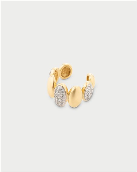 Earcuff Rue des Mille Donna ECLISSI GEN 2025 in Argento EARZ-029 M1 AU - EARZ-029 M1 AU